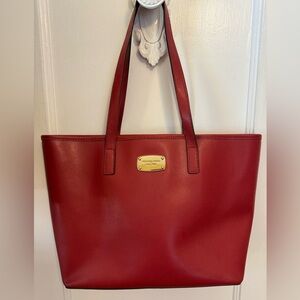 Michael Kors Jet Set Tote Bag Cherry/Red
